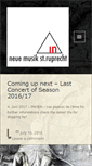 Mobile Screenshot of neue-musik.at