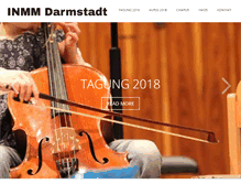 Tablet Screenshot of neue-musik.org
